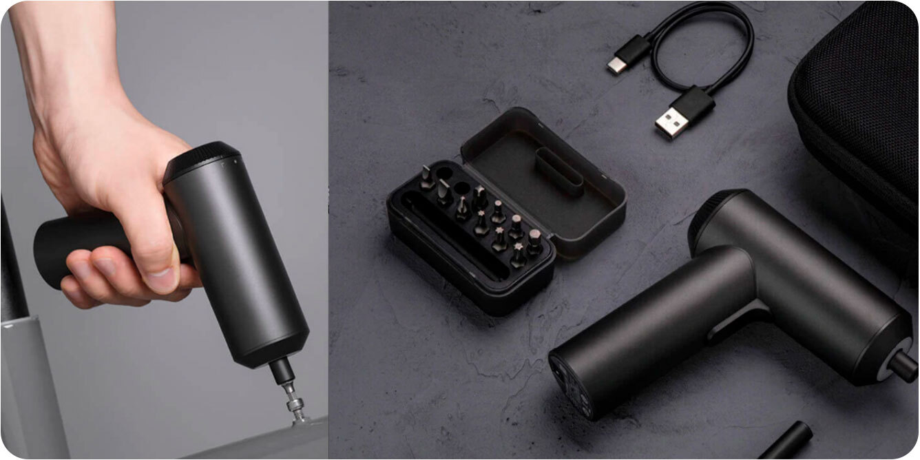 Отвертка Xiaomi Mijia Electric Screwdriver Mjddlsd002qw — Xiaomi-pro.ru