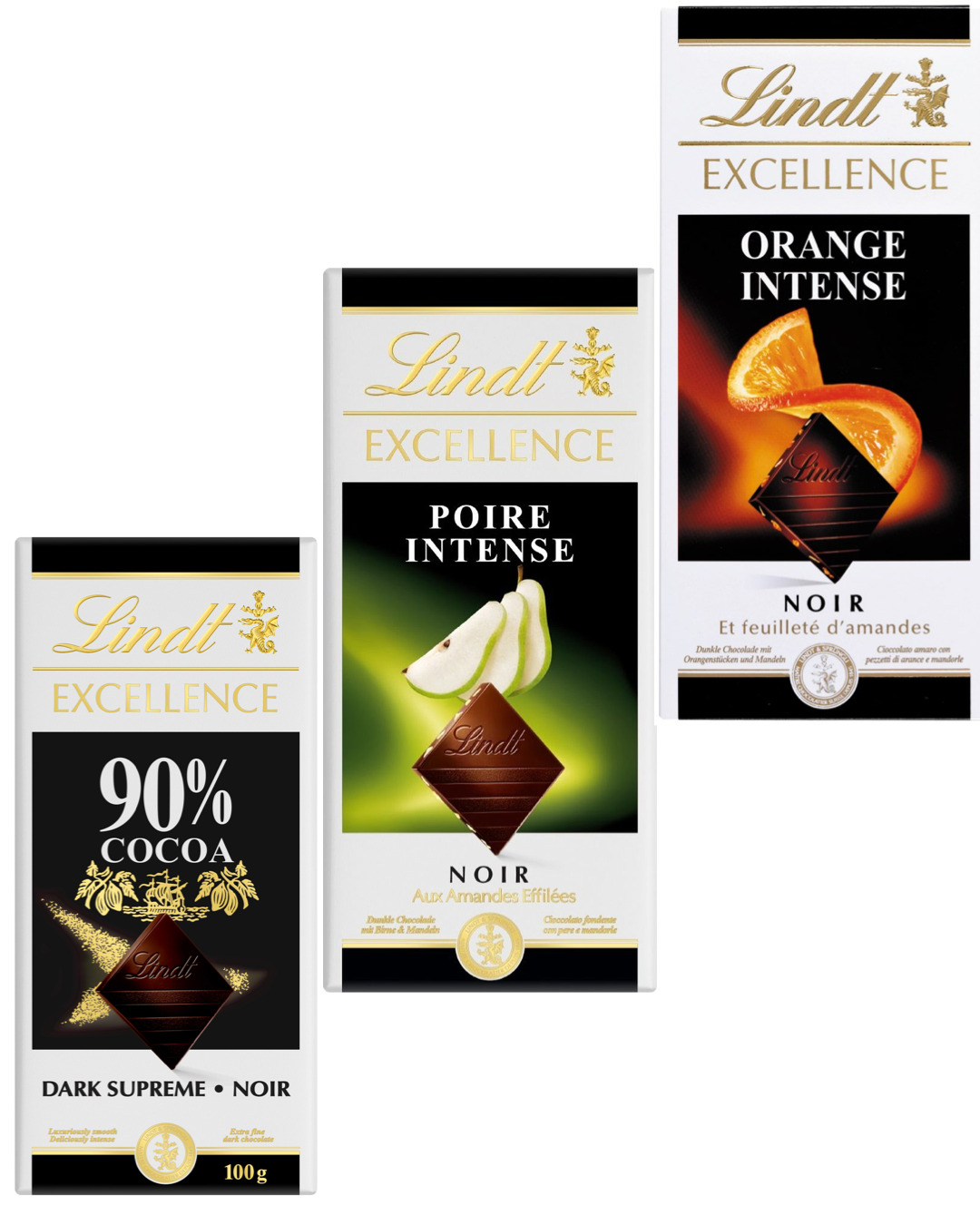 Lindt Excellence коробка