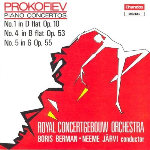 Audio Cd Prokofiev Piano Concertos Nos Boris Berman Royal