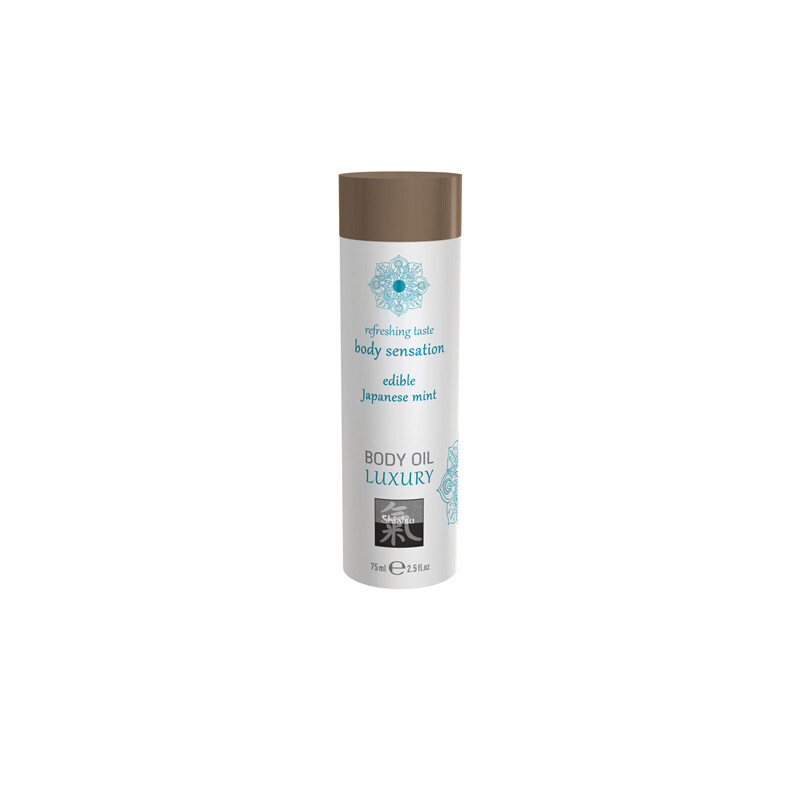 Съедобное масло для тела Shiatsu Luxury body oil Кокос и Ананас, 75 мл  67025 - SHIATSU - Лосьоны для массажа - Купить
