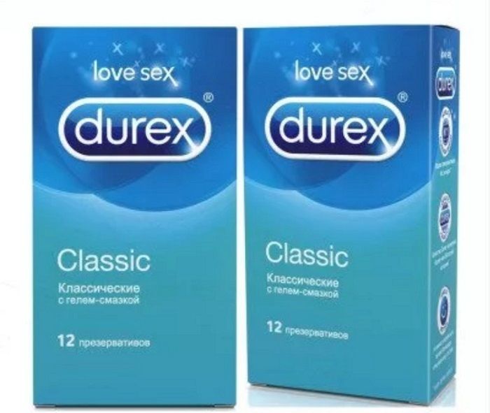 Презервативы Durex Classic, 3 шт 8103475 - Durex - Классические презервативы - Купить