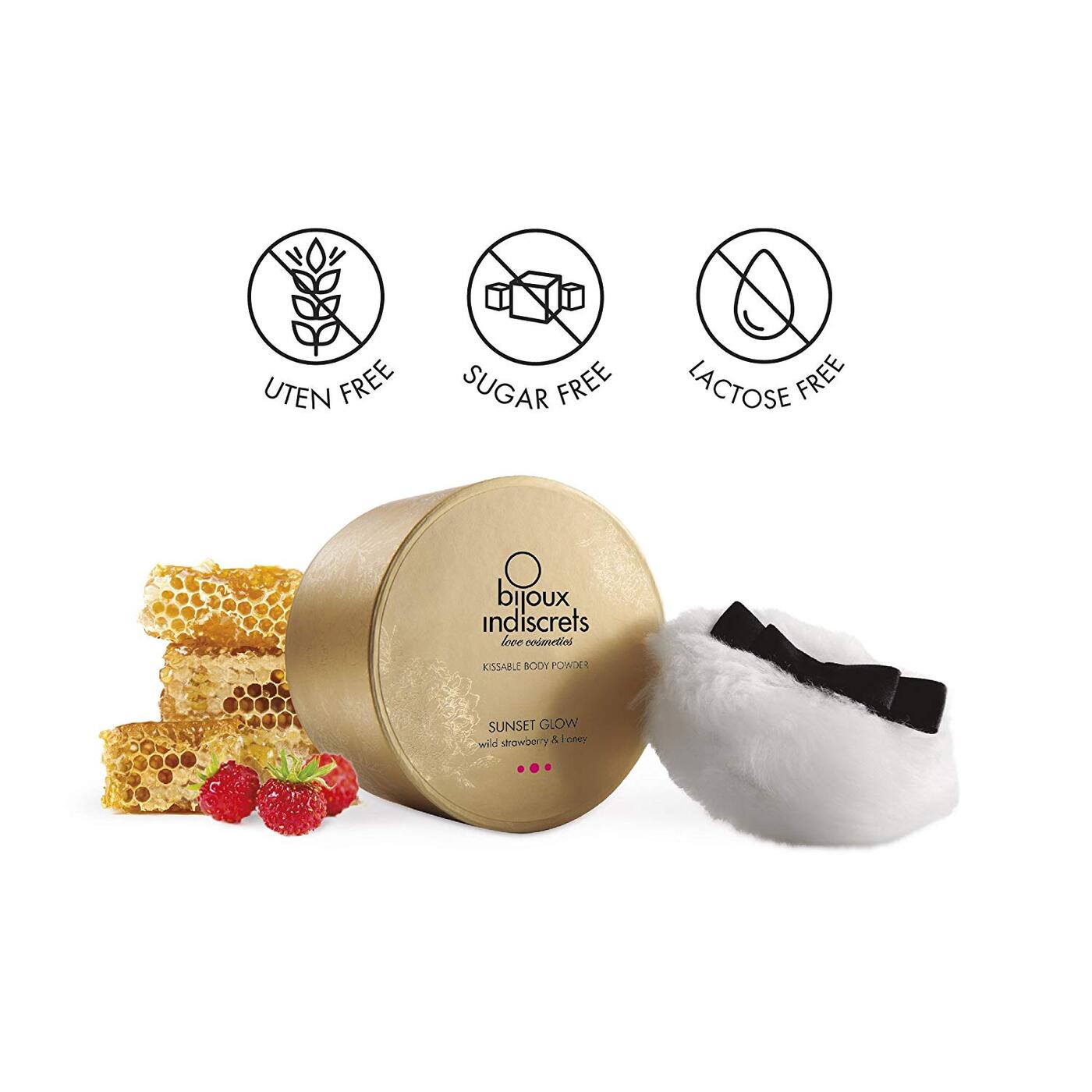 Ароматная пудра для тела KamaSutra Honey Dust Body Powder клубничные мечты, 170 г KS12014 - Kama Sutra  - Массажная пудра - Купить
