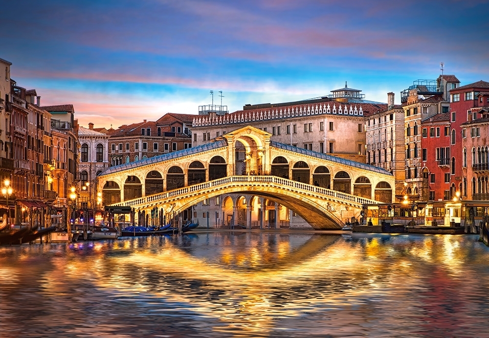 Мост Риальто В Венеции Фото