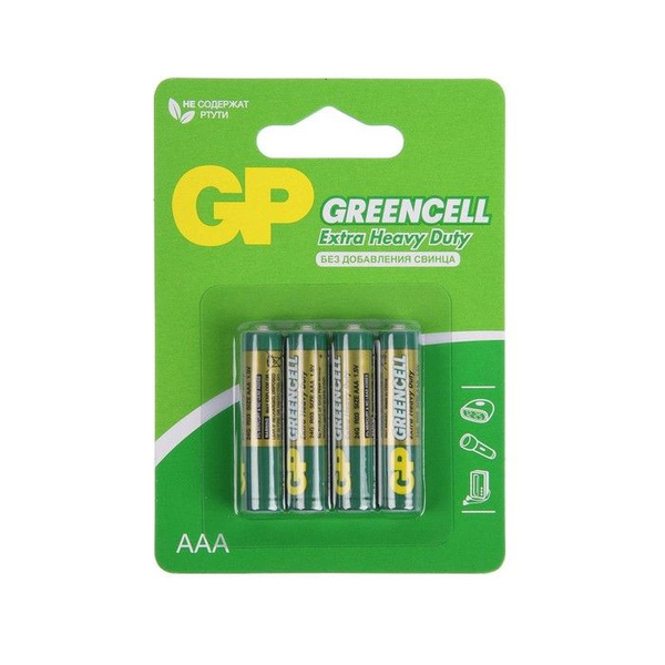 Gp Greencell Extra Heavy Duty Aaa R Bl