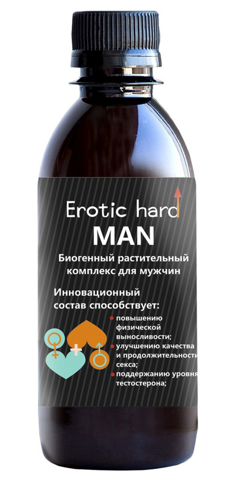 Биостимулирующий концентрат для мужчин Erotic Hard Man Пуля Виски-кола, 100 мл УТ-00002057 - БАДы - Биологически активные добавки для мужчин - Купить