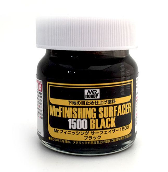 Gunze Sangyo Mr Hobby Mr Finishing Surfacer Black