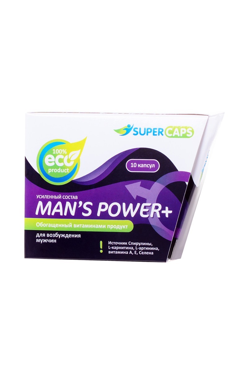 Мужское возбуждающее средство Super Caps Man's Power +, 10+1 капсул 150129 - Super Caps - Биологически активные добавки для мужчин - Купить