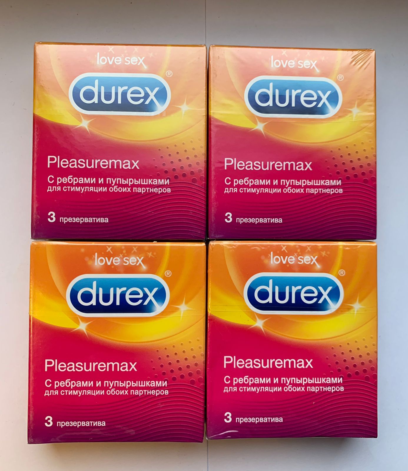 Презервативы Durex Pleasuremax рельефные, 12 шт 8103507 - Durex - Ребристые презервативы - Купить