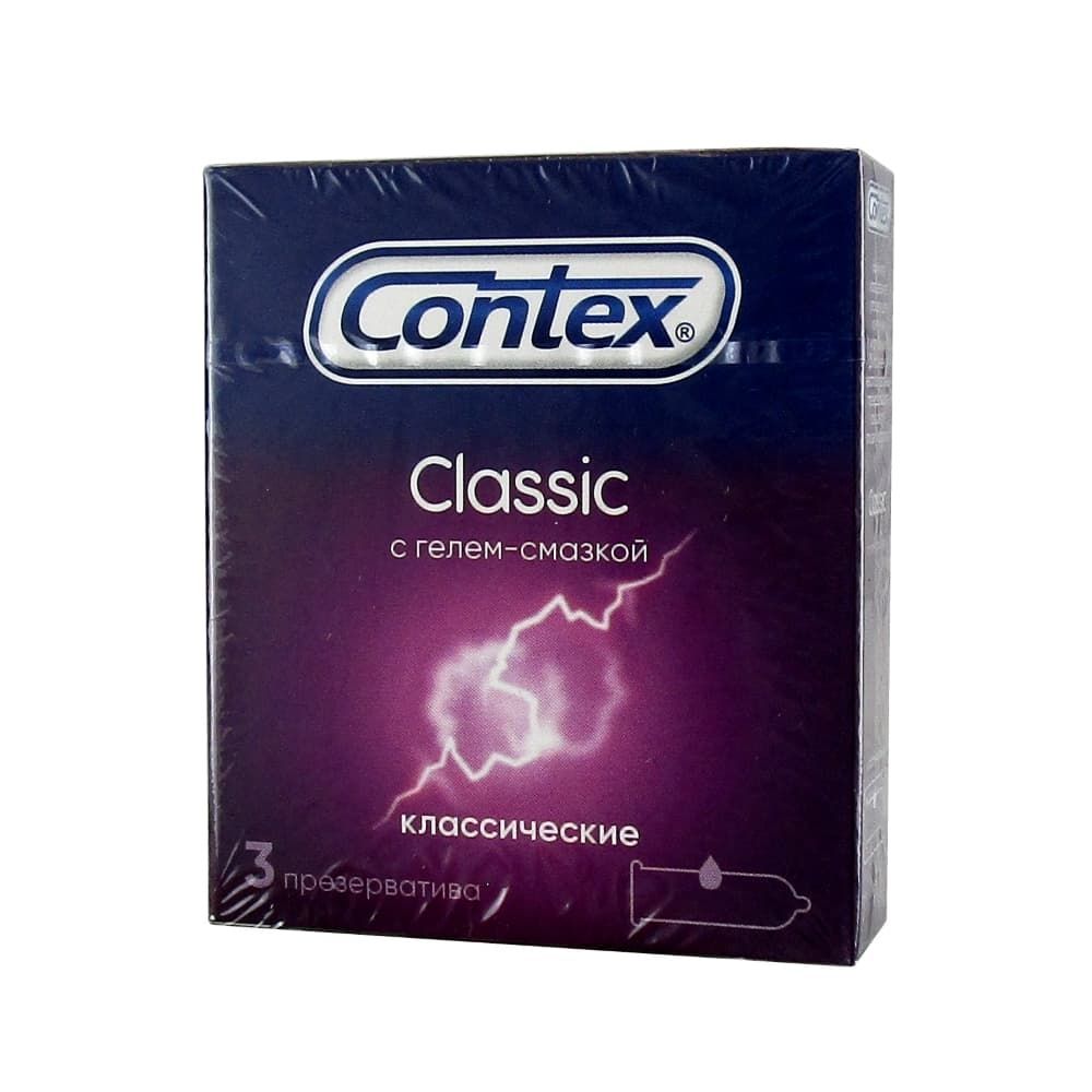 Презервативы Contex Classic, 3 шт. 8111992/8132071 - Contex - Классические презервативы - Купить