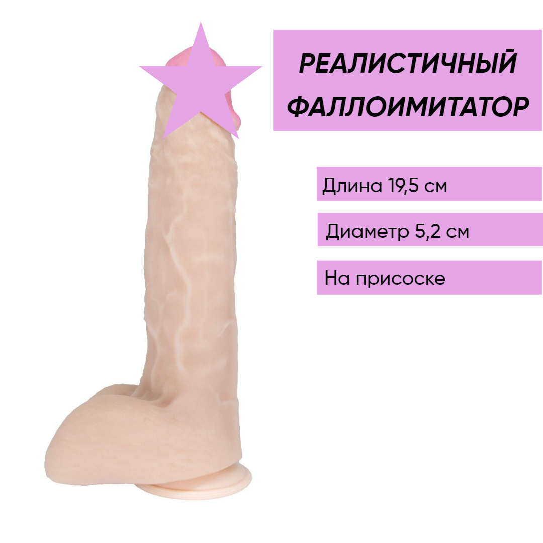 Фаллоимитатор 25см