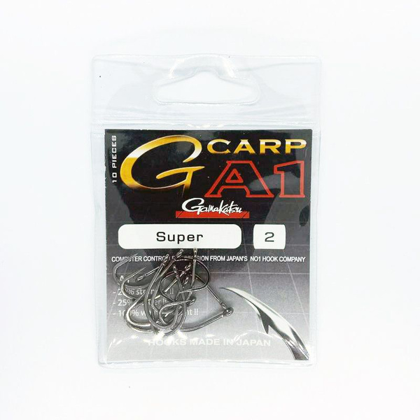 Крючки Gamakatsu A1 G Carp Super Hook 2 10 шт купить с доставкой