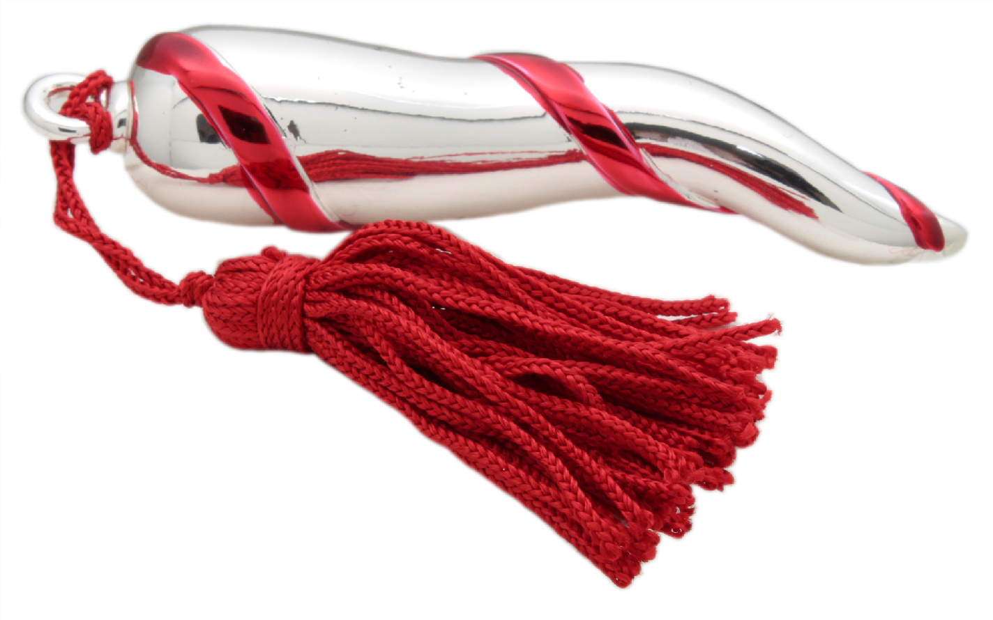 Стеклянный фаллоимитатор 'Острый перчик' L 18 см, o 1,3-2,8 см купить со скидкой в секс шопе  Фаллоимитаторы  Креативные