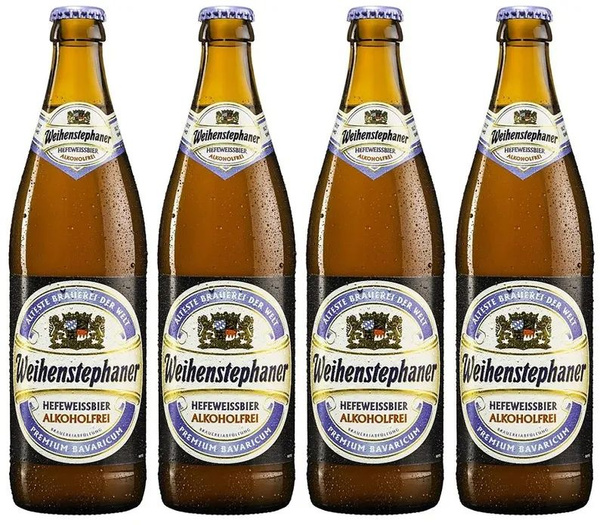 Пиво светлое нефильтрованное Weihenstephan Hefe Weissbier