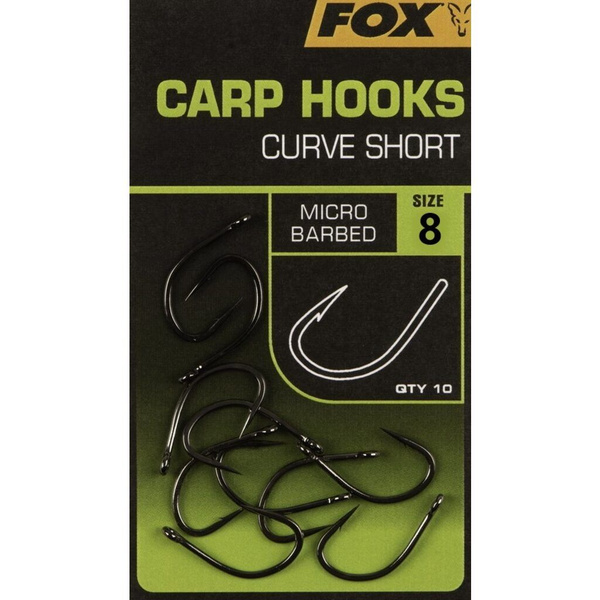 Fox Carp Hooks Curve Shank Short