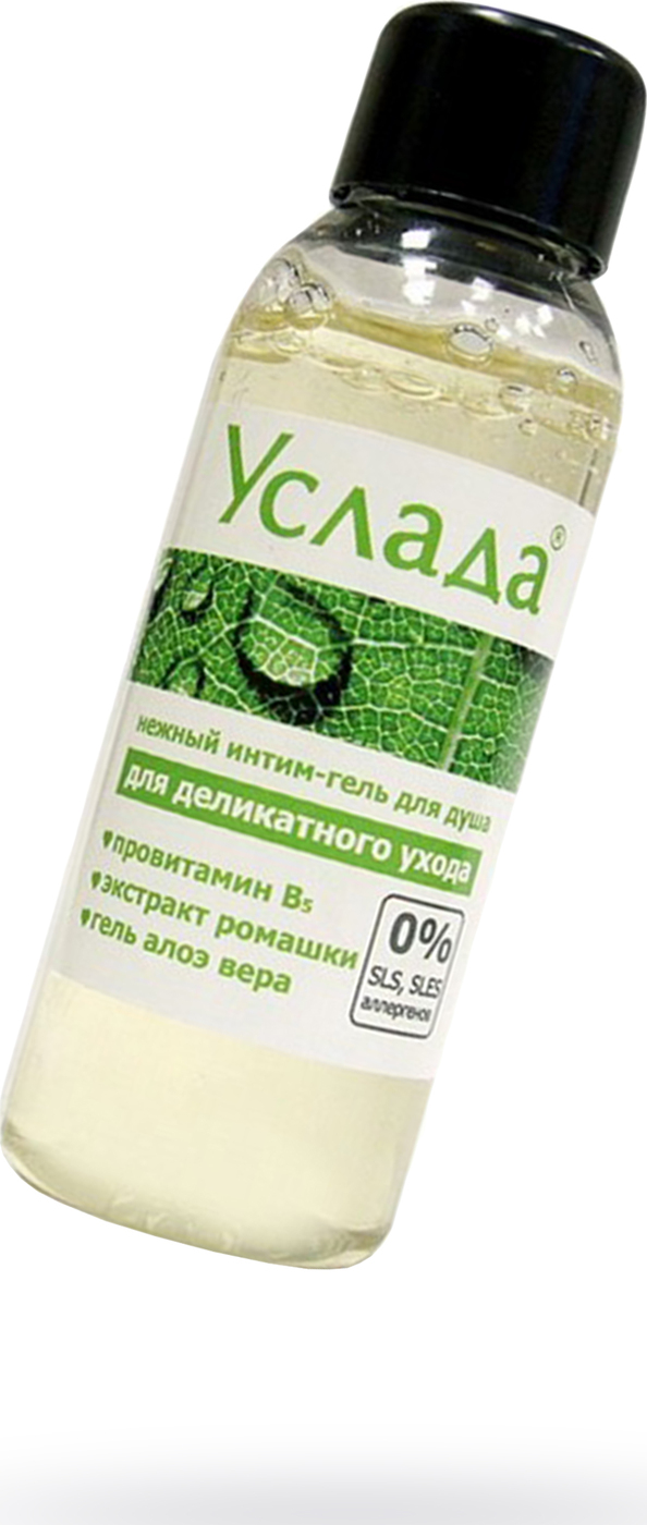 Интим-гель для душа 'Услада-нежный уход'  купить со скидкой в секс шопе  Косметика  Интимная гигиена