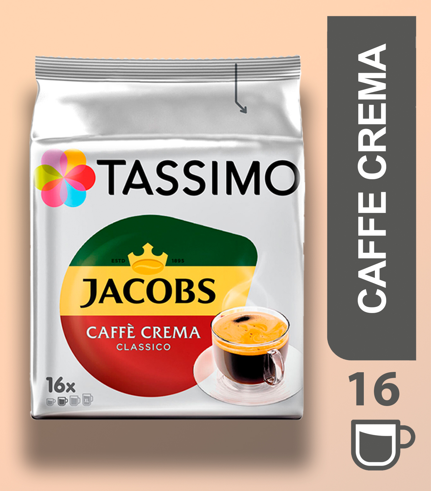 Tassimo Jacobs Cafe Crema Classico