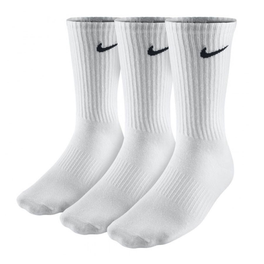 White cotton socks