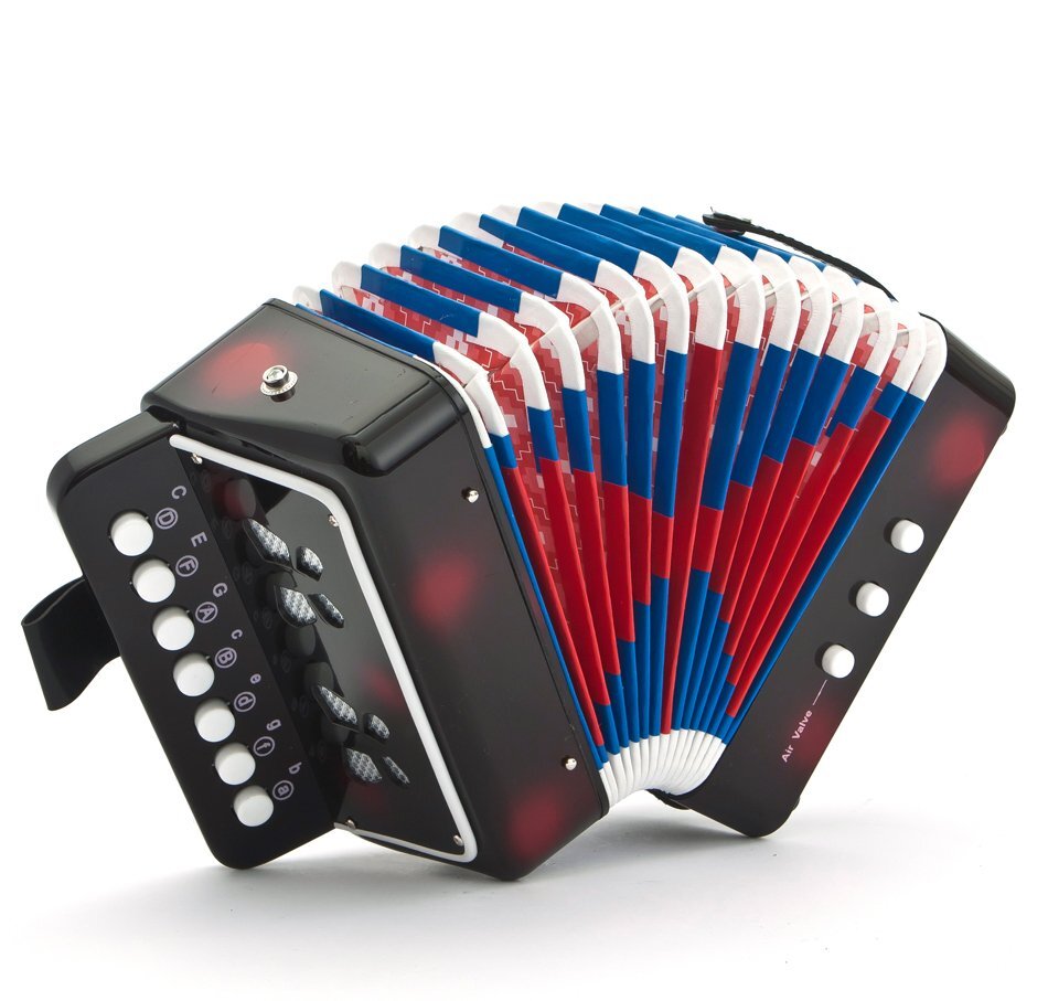 Детская гармошка Accordion красная