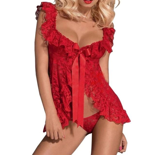 Пеньюары Anais Saffie, Красный, XXL An_Saffie XXL - Anais - Пеньюары, халаты - Купить