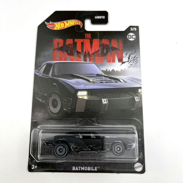 Машинка Hot Wheels коллекционная оригинал Batmobile Batman series chariot plane Alloy model