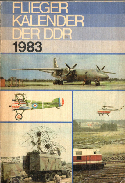 Flieger kalender der DDR 1983 Авиационный альманах 1983 года купить