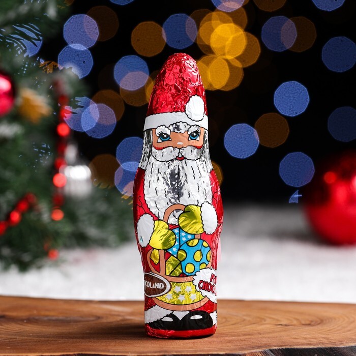 Chocolate santa