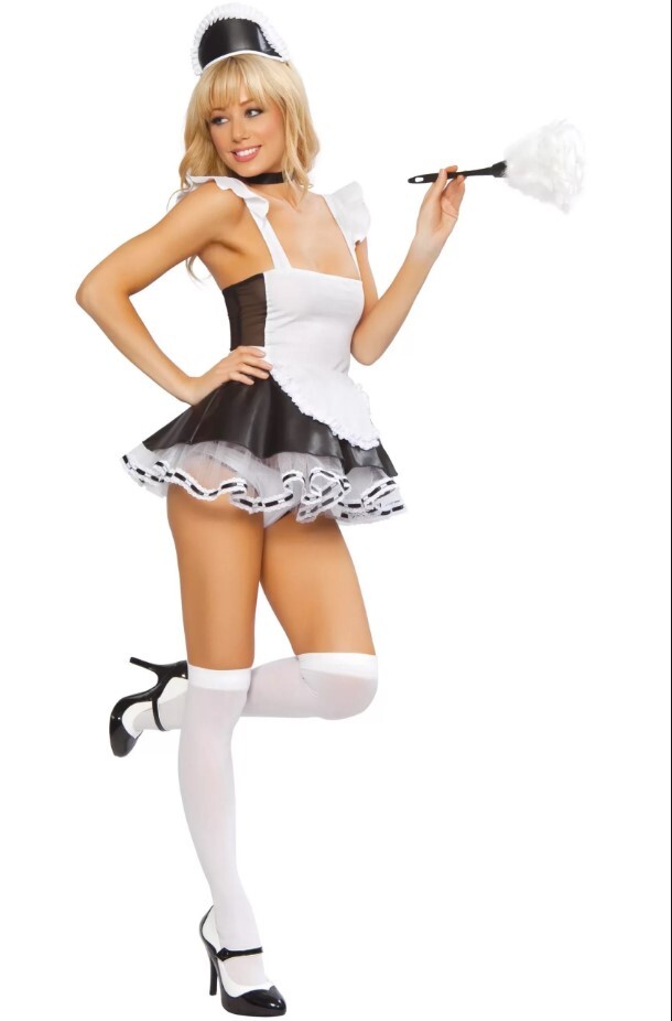 Щеточка горничной   купить со скидкой в секс шопе  Ролевые костюмы  Горничная, официант