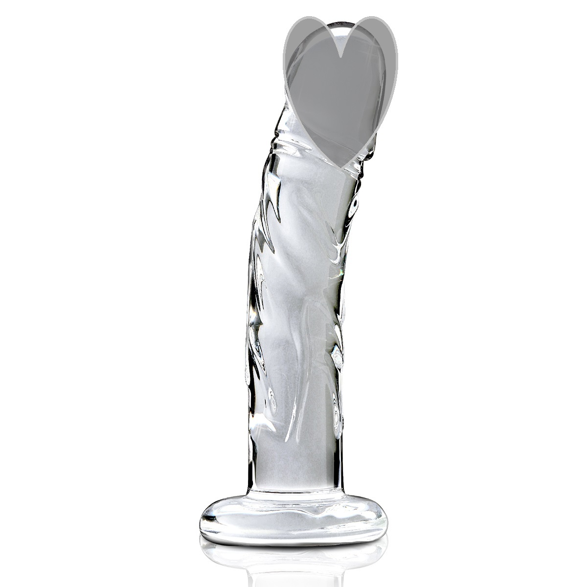 Стеклянный фаллоимитатор Pipedream Icicles No. 62 Clear, бесцветный 2962-00 PD - PipeDream - Анальные стимуляторы - Купить