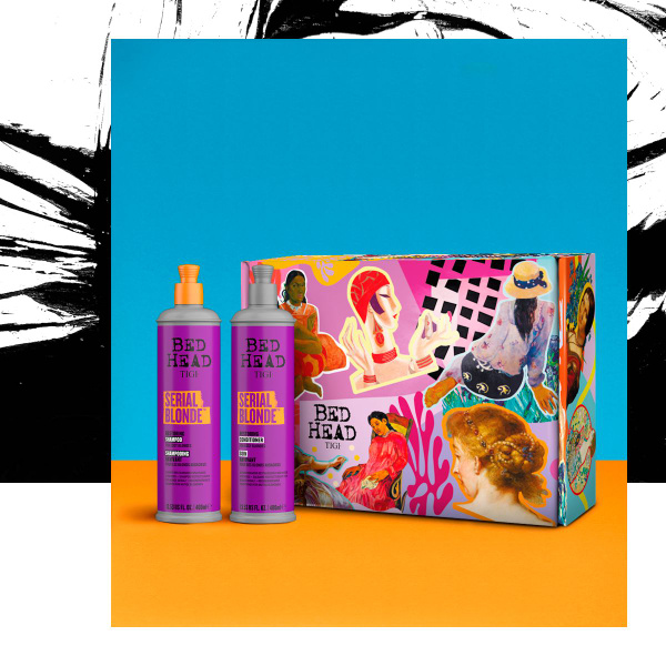 TIGI BED HEAD SERIAL BLONDE Подарочный набор для блондинок шампунь 400