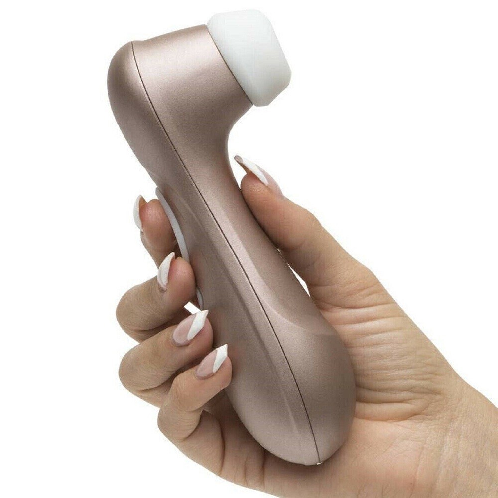 Клиторальный стимулятор Satisfyer Pro Deluxe NG купить со скидкой в секс шопе  Вибраторы  Вакуумные стимуляторы клитора