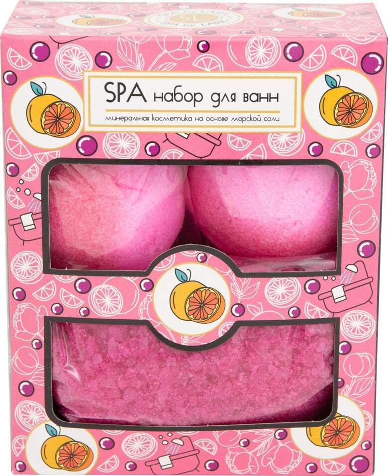 Шипучая соль для ванны 