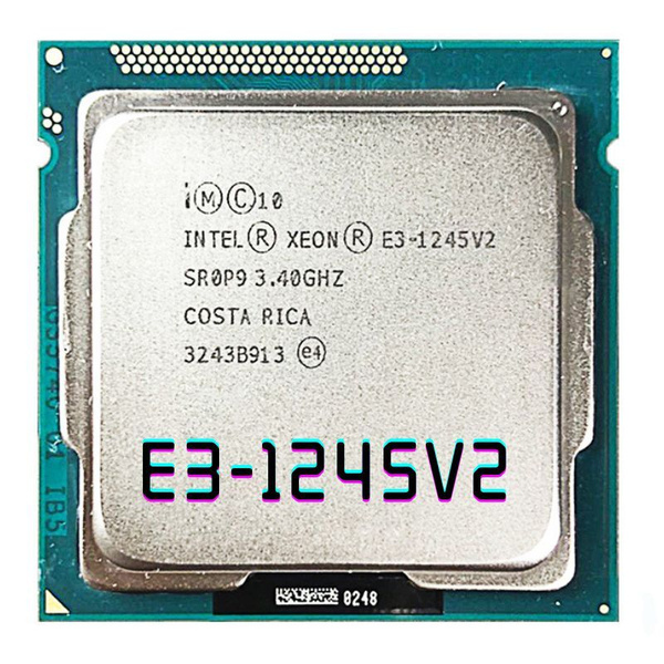 Серверный процессор Intel E3 1245v2 Xeon OEM без кулера 4 яд 3 4