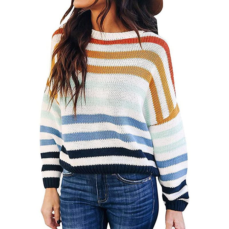 Colorful Knit Sweater