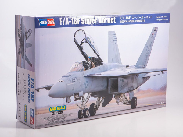 Сборная модель самолета Hobby Boss F A 18F Super Hornet масштаб 1 48