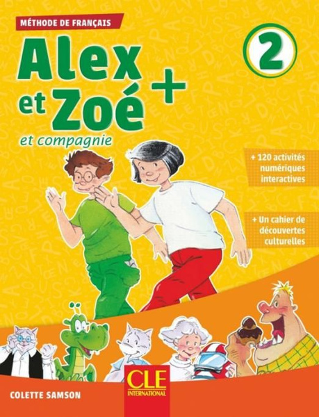 Alex et Zoe 2 Niveau A1 2 Livre de l eleve CD купить с