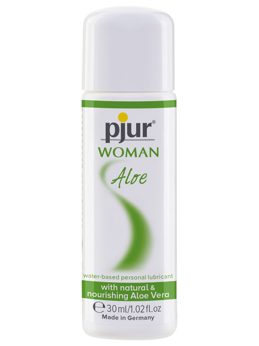 Женский лубрикант Pjur Woman Aloe на водной основе, 100 мл флакон 90073509100 - Pjur - Универсальные интимные смазки - Купить