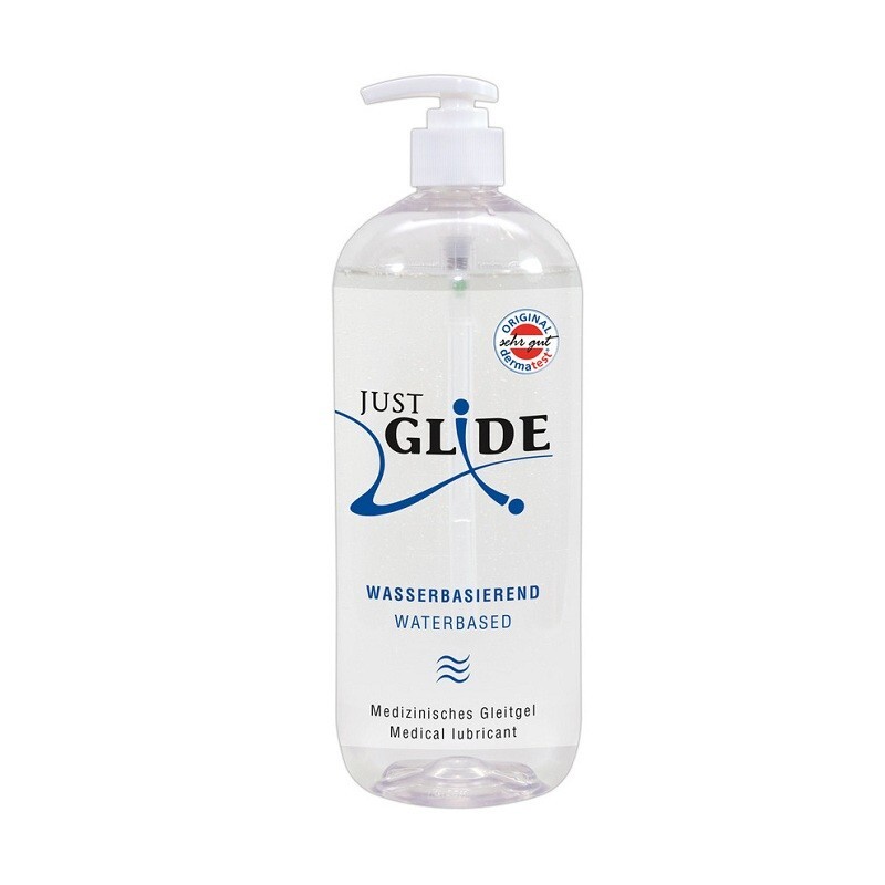 Гель-смазка JustGlide, на водной основе, 1 л KAZ6100620000 - Orion - Универсальные интимные смазки - Купить