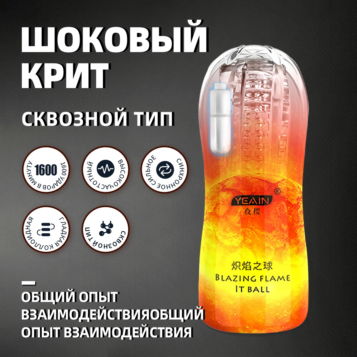 Многоразовый Мужской Мастурбатор