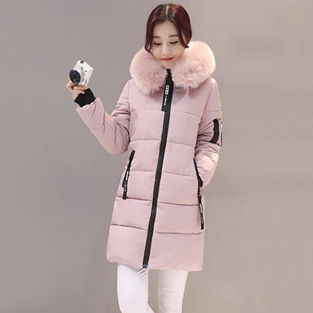 Beautiful pink down coat