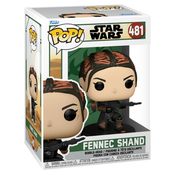 Funko Pop Bobble Star Wars Book Of Boba Fett Fennec Shand