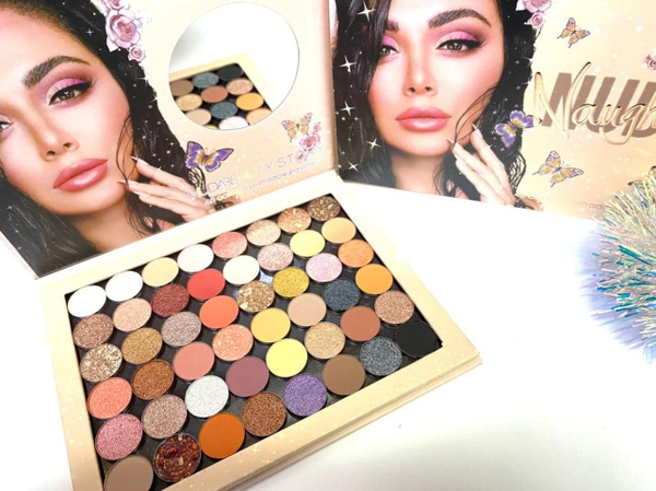 Палетка теней Huda Beauty NUDE цветов купить с доставкой по выгодным ценам в интернет