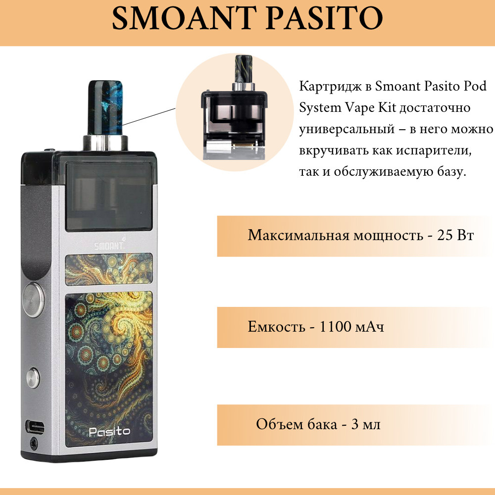 Smoant Pasito 1 pod Kit