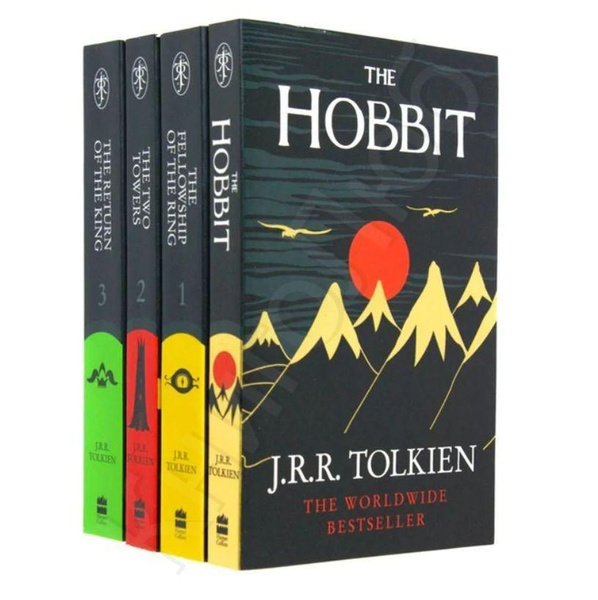 The Lord of the Rings Hobbit box set Tolkien book Властелин колец