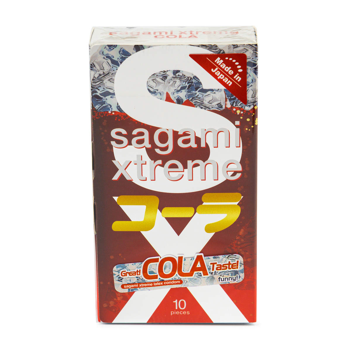 Презервативы Sagami Xtreme Cola, 10шт SAG1586 - Sagami - Ароматизированные презервативы - Купить