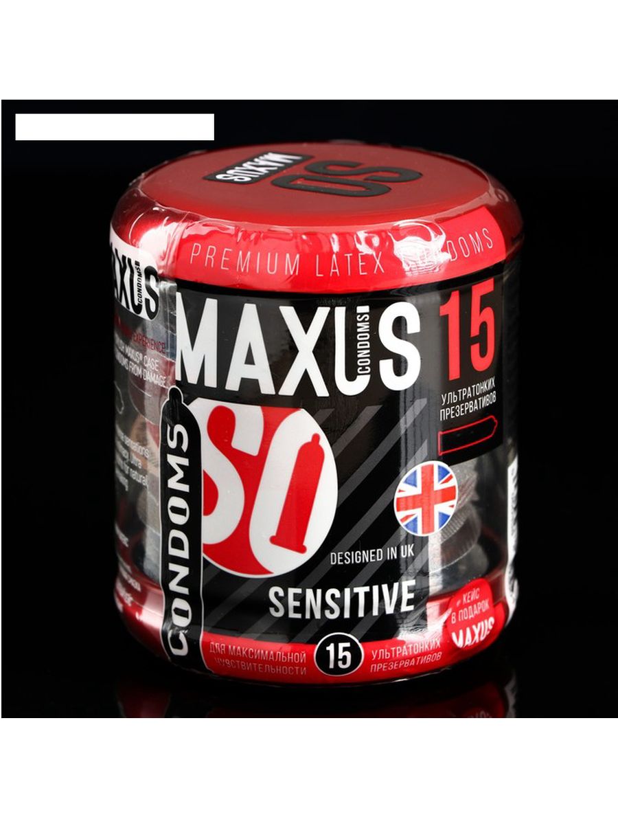 Ультратонкие презервативы Maxus Air Sensitive, 3 шт 0901-009 - MAXUS - Ультратонкие презервативы - Купить