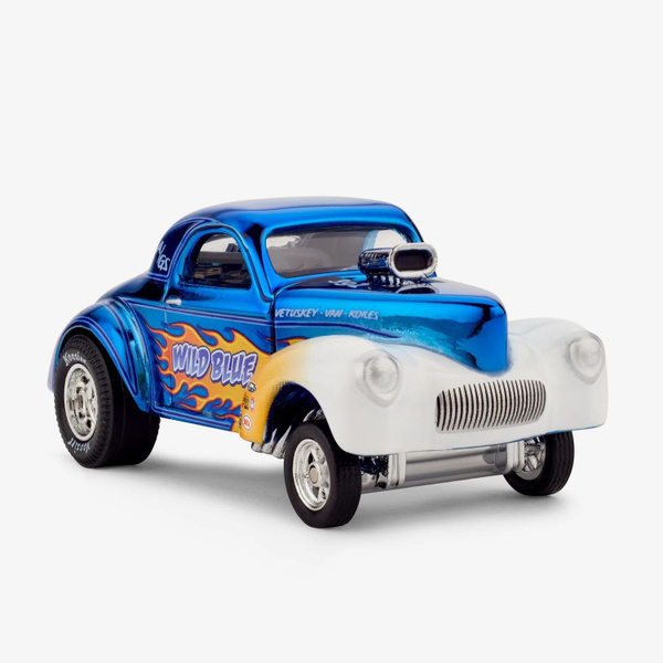 Коллекционная машинка Hot Wheels Collectors RLC sELECTIONs 41 Willys Gasser 41 й Виллис Гассер