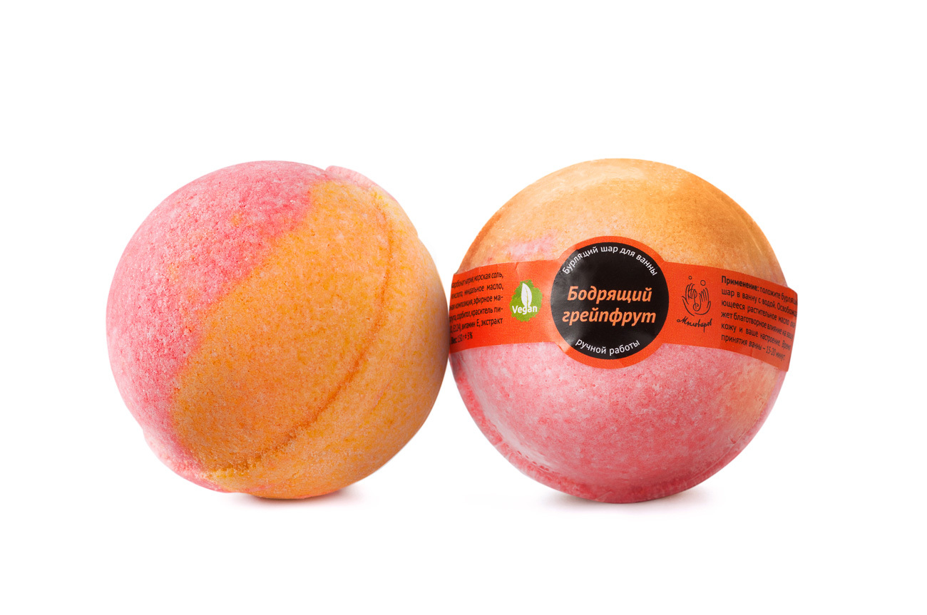 Бурлящий шар для ванн 