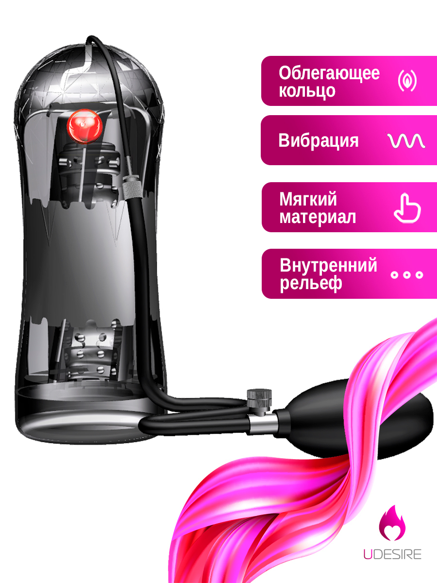 Вакуумный Мастурбатор Члена