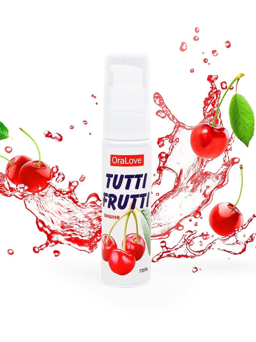 Оральная смазка Биоритм Tutti-Frutti Малина, 30 мл LB-30003 - Биоритм - Оральные смазки - Купить