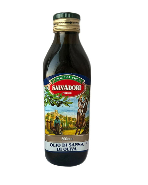 Масло оливковое рафинированное SALVADORI OLIO DI SANSA 500 МЛ купить